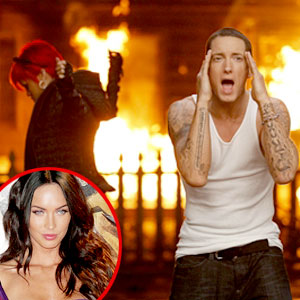 Eminem, Rihanna, Megan Fox Eminem, Rihanna, Megan Fox